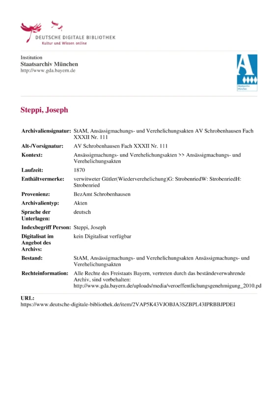 Steppi,Josef,Strobenried
